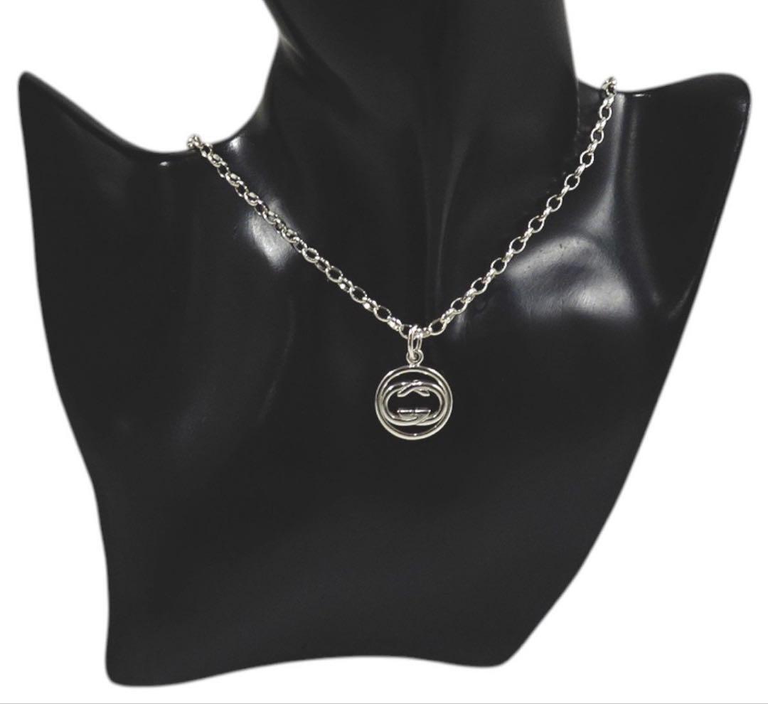 Gucci Interlocking G Double G Logo Necklace — view 3