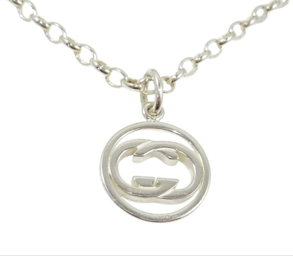 Gucci Interlocking G Double G Logo Necklace — view 4