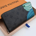 Louis Vuitton Zippy Wallet Vertical Yayoi Kusama Pumpkin