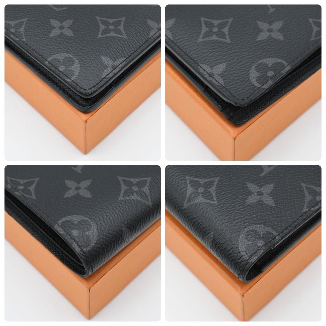 Louis Vuitton Monogram Eclipse Multiple Bifold Wallet Black — view 7