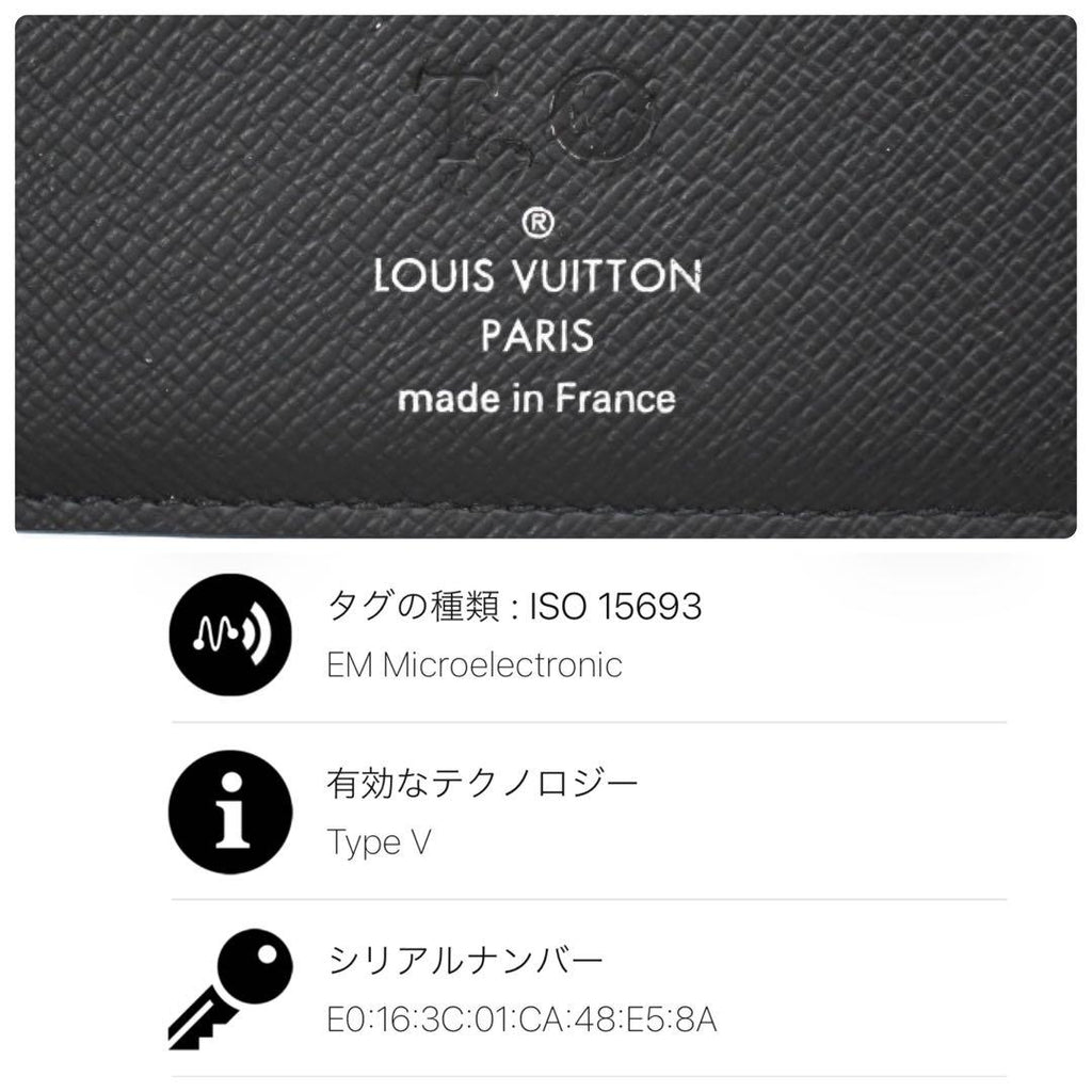 Louis Vuitton Monogram Eclipse Multiple Bifold Wallet Black — view 9