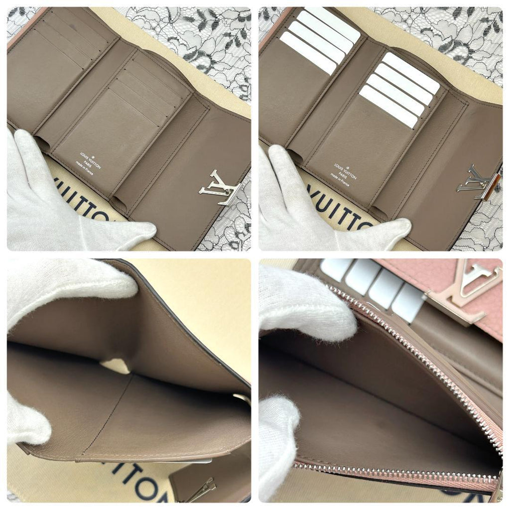 Louis Vuitton Portefeuille Capucines Compact Pink Folded Wallet — view 6