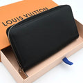 Louis Vuitton New Epi Zippy Wallet Black