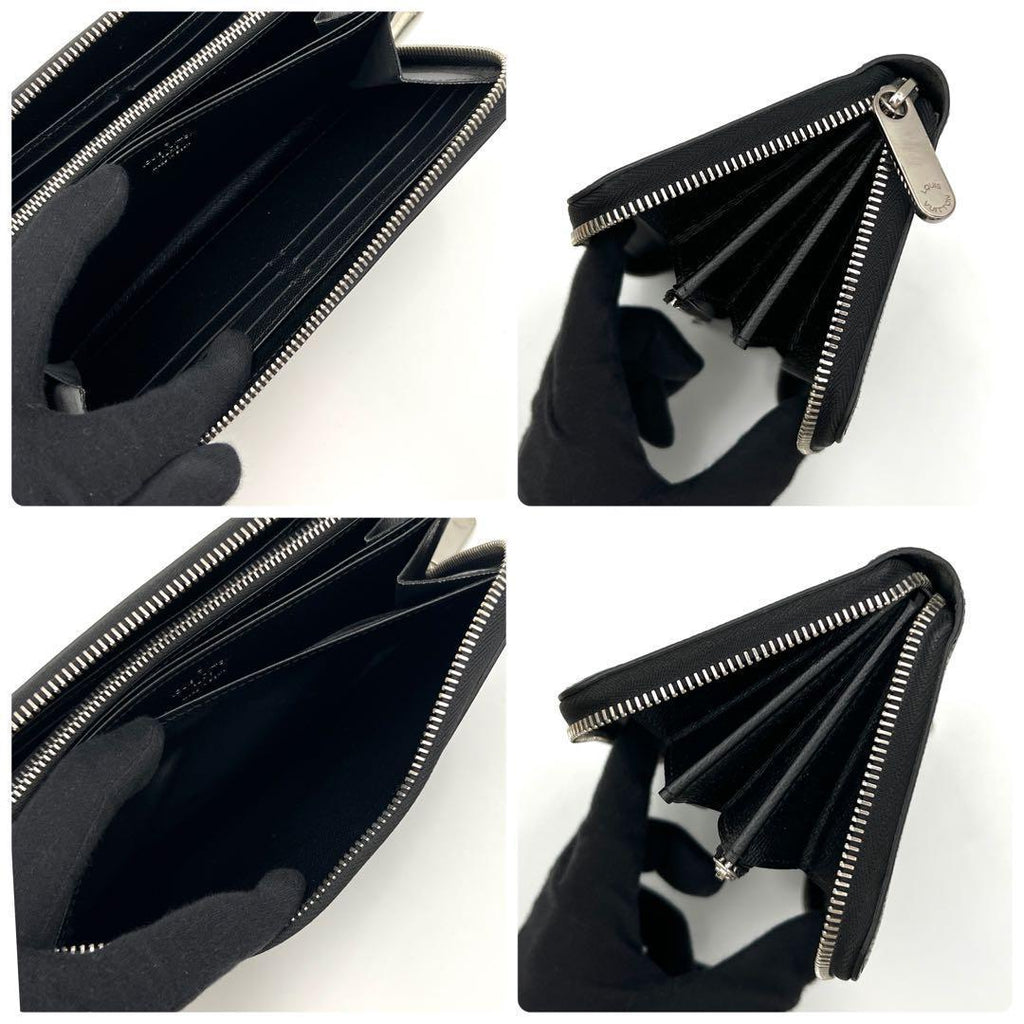 Louis Vuitton New Epi Zippy Wallet Black — view 5