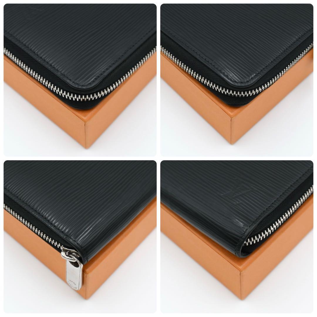 Louis Vuitton New Epi Zippy Wallet Black — view 8