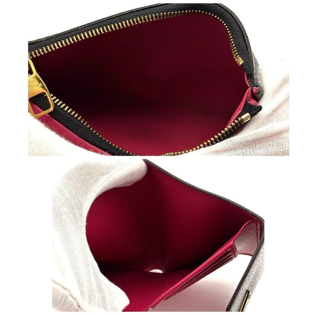 Louis Vuitton Wallet Portefeuille Capucines Compact Black — view 5