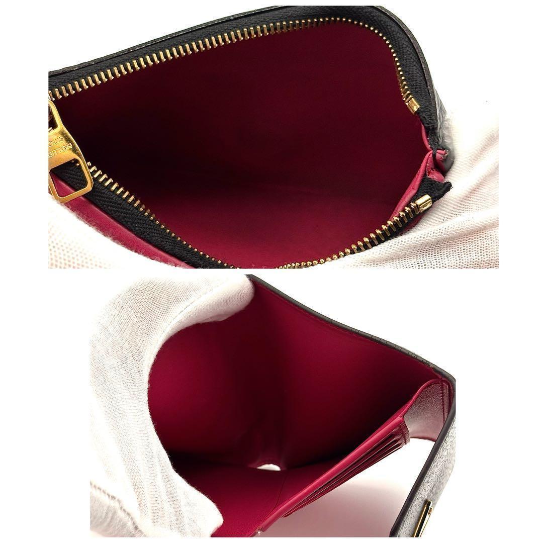 Louis Vuitton Wallet Portefeuille Capucines Compact Black — view 5