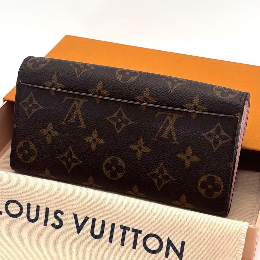 Louis Vuitton Monogram Portefeuille Sarah Rose Ballerine Wallet — view 2