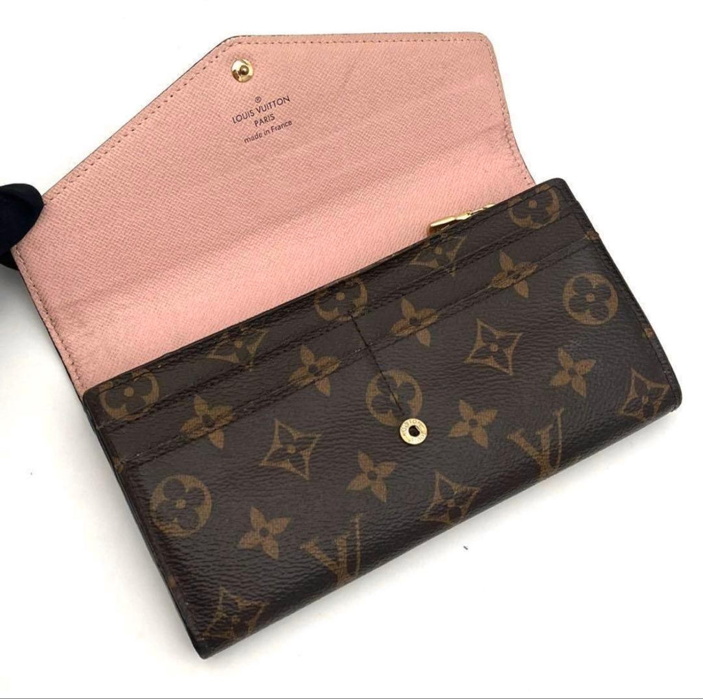Louis Vuitton Monogram Portefeuille Sarah Rose Ballerine Wallet — view 3