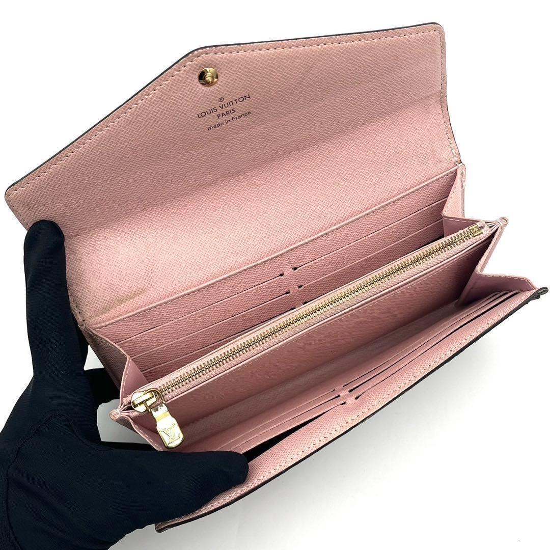 Louis Vuitton Monogram Portefeuille Sarah Rose Ballerine Wallet — view 4