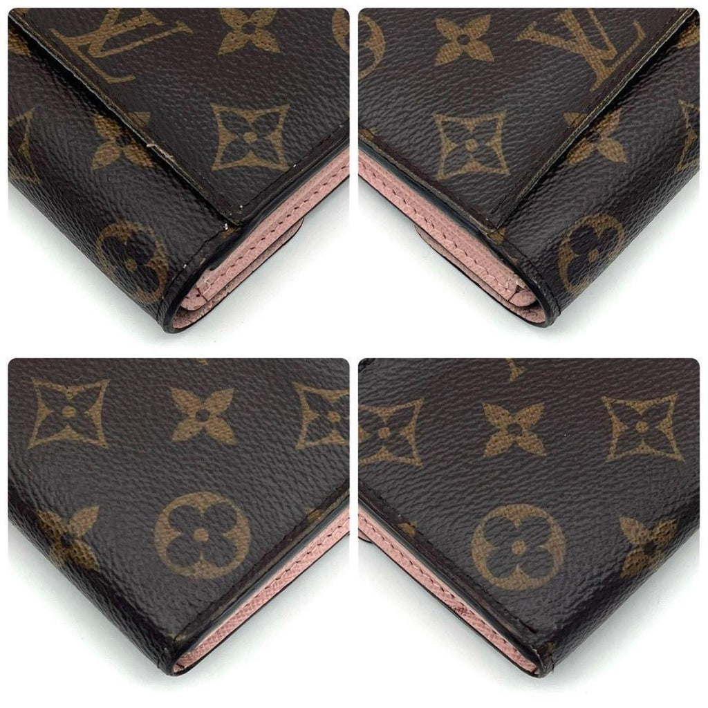 Louis Vuitton Monogram Portefeuille Sarah Rose Ballerine Wallet — view 8
