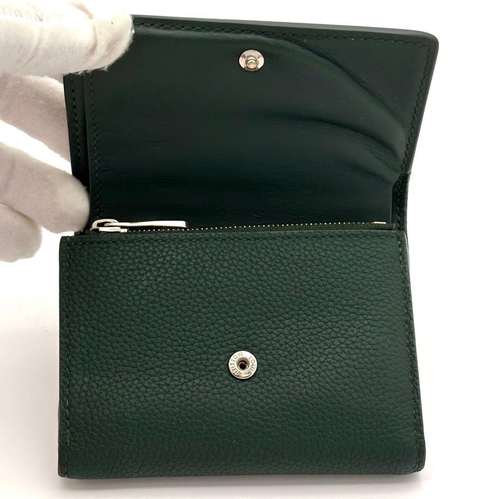 Louis Vuitton Trifold Wallet Green Victor Aerogram — view 3