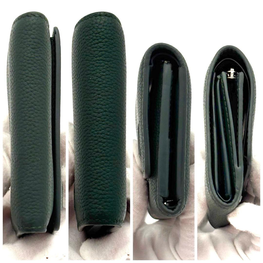 Louis Vuitton Trifold Wallet Green Victor Aerogram — view 8
