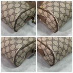 Gucci GG Sherry Line Clutch Brown Leather — view 7