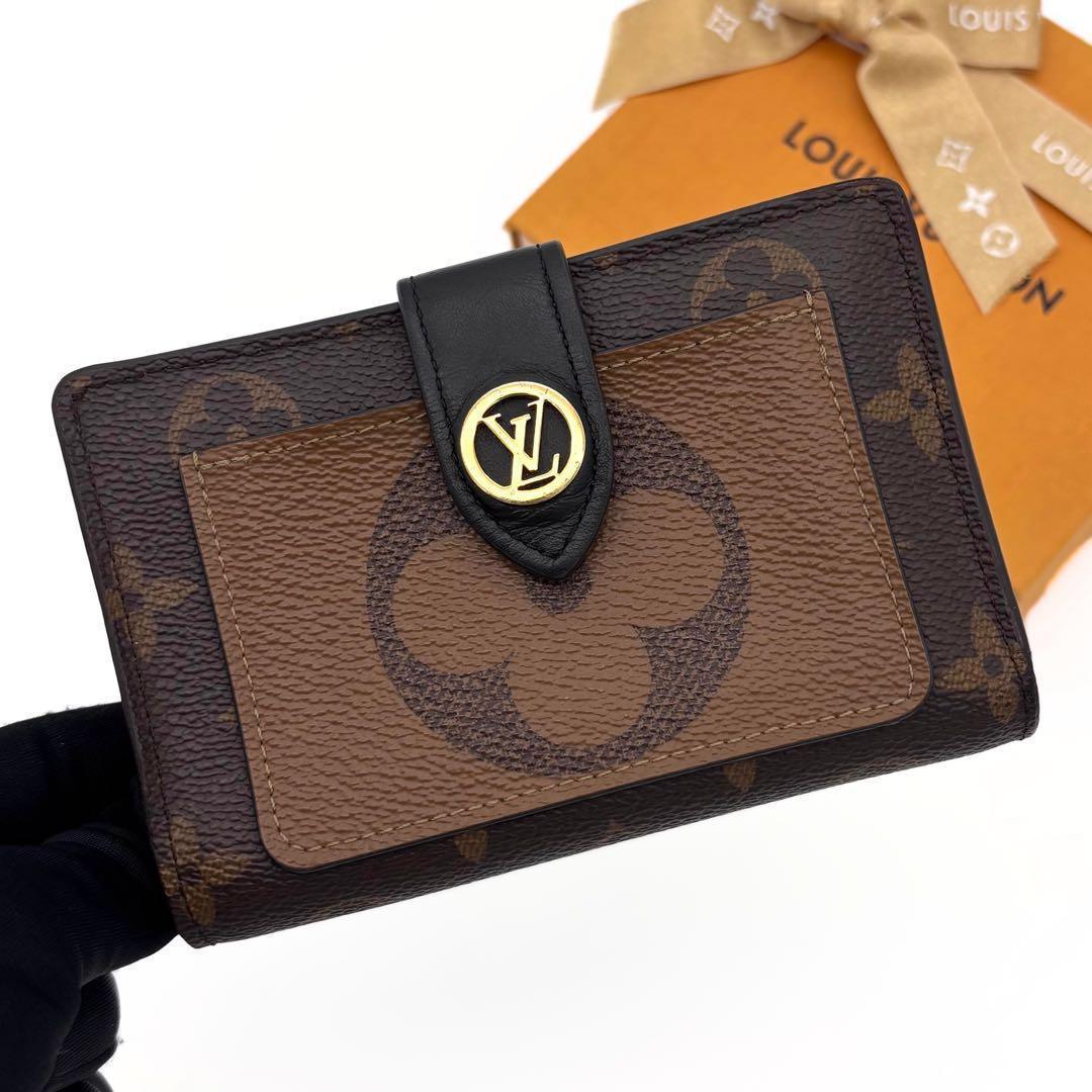 Louis Vuitton Monogram Reverse Portefeuille Juliette Bifold Wallet