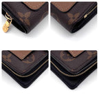 Louis Vuitton Monogram Reverse Portefeuille Juliette Bifold Wallet — view 7