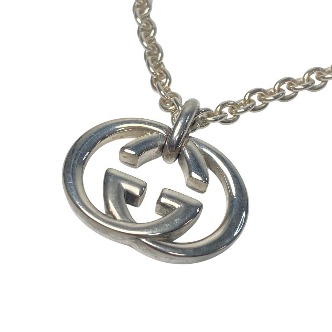 Gucci Interlocking G Pendant Necklace 925