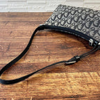 Dior Trotter Canvas Shoulder Bag Pouch — view 7