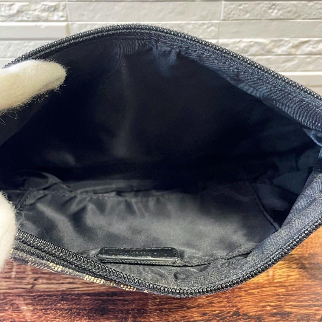 Dior Trotter Canvas Shoulder Bag Pouch — view 8