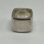 Chanel Wide Logo Square Ring — view 4