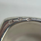 Chanel Wide Logo Square Ring — view 6