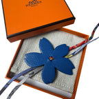 Hermes Petit Ash Sakura Charm Keychain
