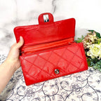 Chanel Chain Wallet Double Flap Quilted Shoulder Bag — view 8