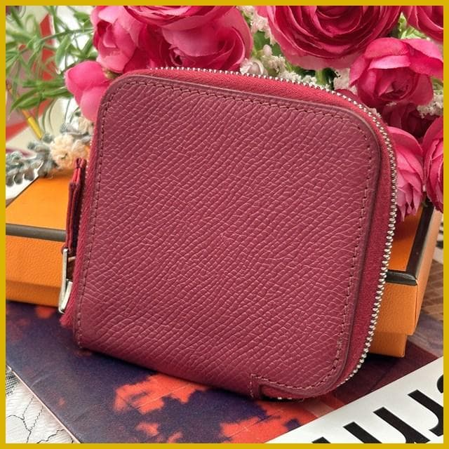Hermes Azap Compact Silk Coin Case
