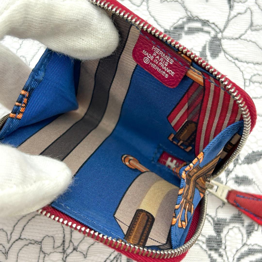 Hermes Azap Compact Silk Coin Case — view 5