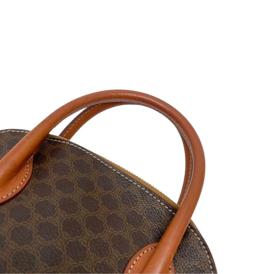 Celine Leather Macadam Triomphe 2-Way Bag — view 6