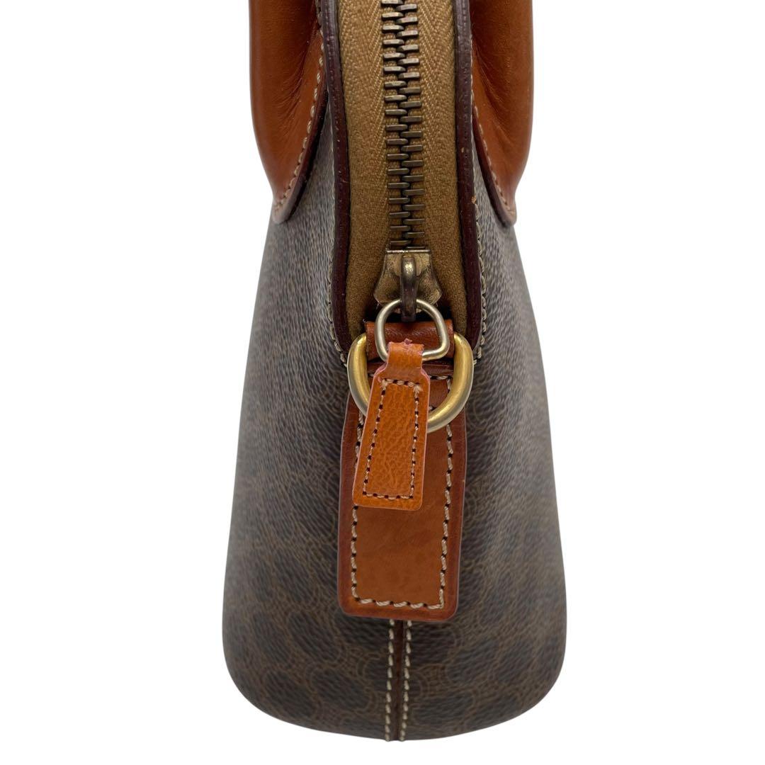 Celine Leather Macadam Triomphe 2-Way Bag — view 7