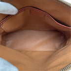 Celine Leather Macadam Triomphe 2-Way Bag — view 8