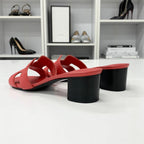 Hermes Oasis Leather Sandals — view 4