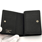 Louis Vuitton Wallet Portefeuille Clair Monogram Empreinte Black — view 3