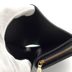 Louis Vuitton Wallet Portefeuille Clair Monogram Empreinte Black — view 5