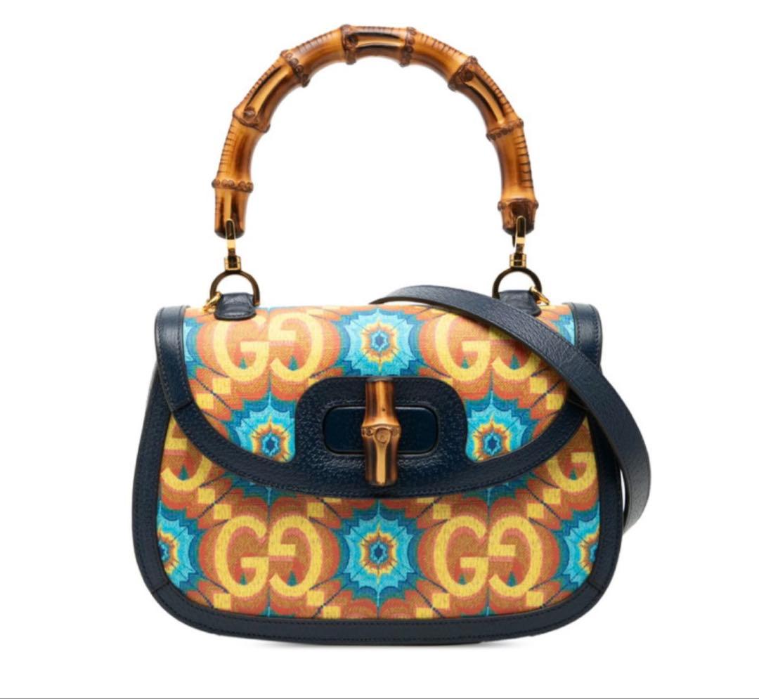 Gucci Bambu Anniversary Handbag — view 2