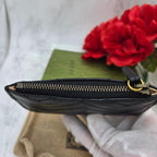 Gucci Coin Case Wallet GG Quilted Black — view 9