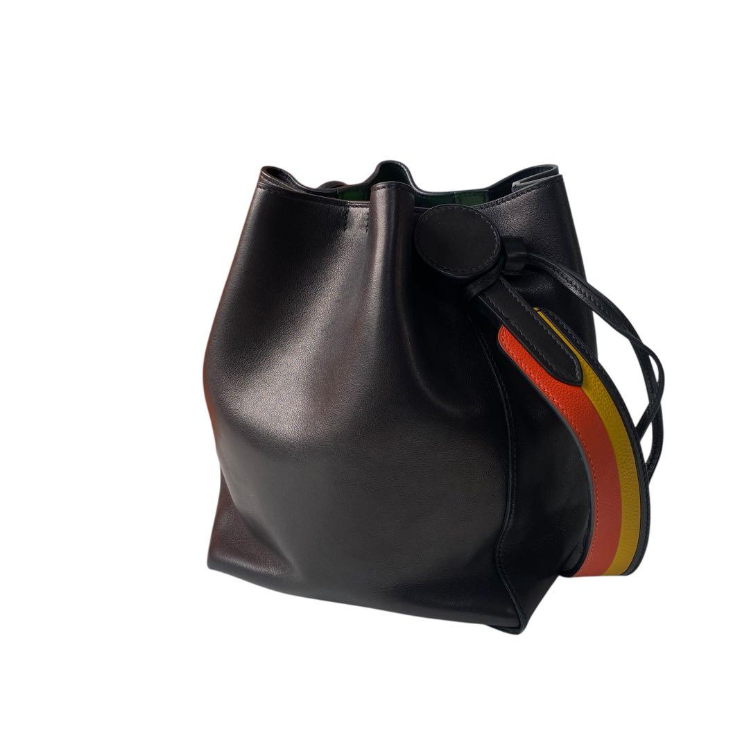 Hermes Ricol 17 Shoulder Bag Black