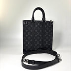 Louis Vuitton Monogram Eclipse Sac Plat Cross Handbag — view 5