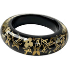 Louis Vuitton Bracelet Ankle John GM Bangle Noir