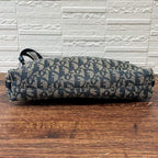 Dior Trotter Canvas Leather Shoulder Bag Pouch — view 5