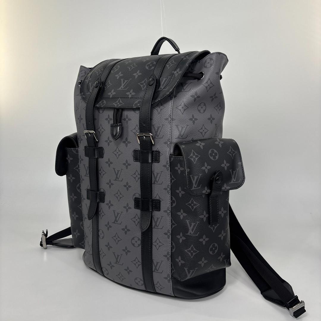 Louis Vuitton Christopher MM Backpack Monogram Eclipse — view 2