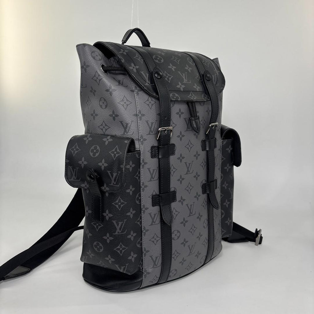 Louis Vuitton Christopher MM Backpack Monogram Eclipse — view 3