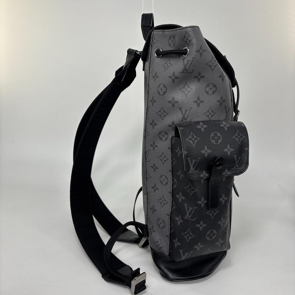 Louis Vuitton Christopher MM Backpack Monogram Eclipse — view 4