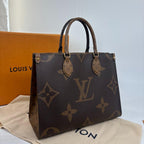 Louis Vuitton Monogram On The Go MM Giant Tote — view 3
