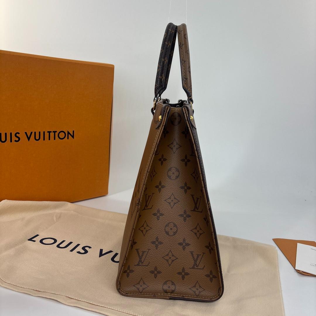 Louis Vuitton Monogram On The Go MM Giant Tote — view 4