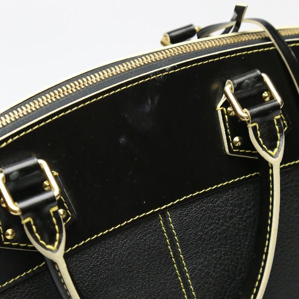 Louis Vuitton Suhali Lock It PM Handbag Noir Black — view 7