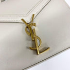 Saint Laurent Cassandra Logo 2-Way Shoulder Bag — view 9