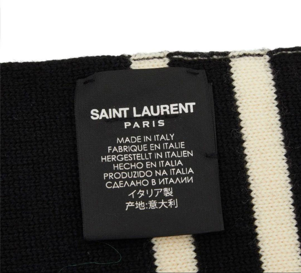 Saint Laurent Border Scarf — view 4