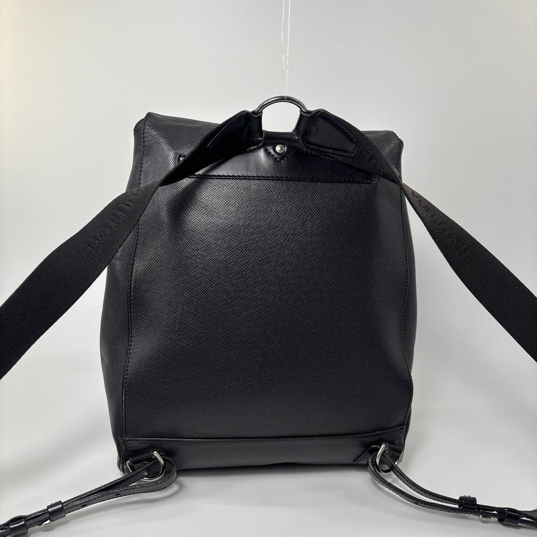Louis Vuitton Super Taiga Cassiar Black Backpack — view 5